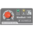Hegesztőgép inverter MiniBull MMA140 kofferes Alfaweld