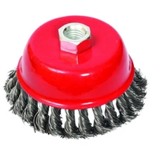 Fazékkefe 125xM14 0,5 csavart
