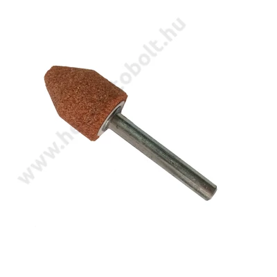 Csapos köszörűkorong 20x25x6 kúpos INOX