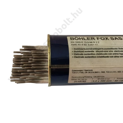 Elektróda BÖHLER FOX SAS A-7 3,2mm
