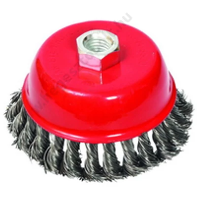 Fazékkefe 125xM14 0,5 csavart