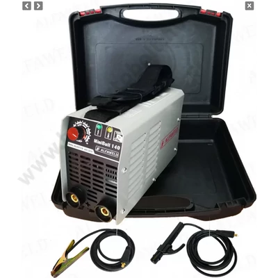 Hegesztőgép inverter MiniBull MMA140 kofferes Alfaweld
